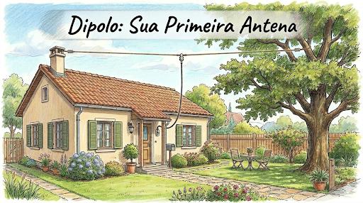 Sua Primeira Antena – o Dipolo de Meia-Onda