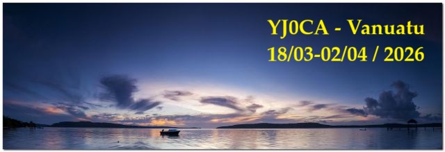 DX: YJ0CA - Vanuatu
