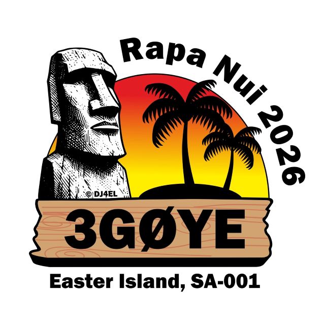 DX: 3G0YE - Easter Island