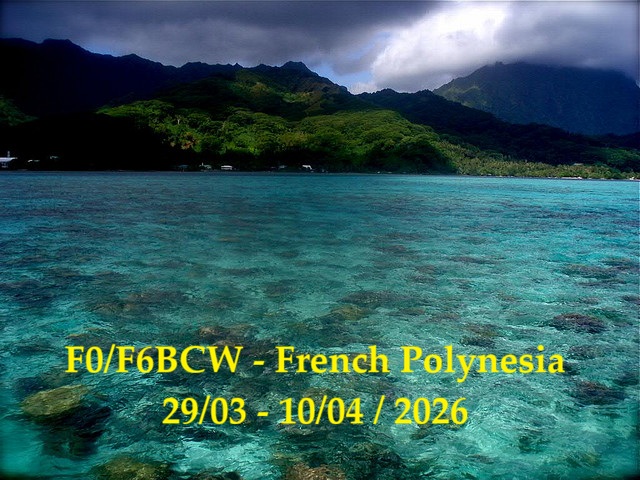 DX: F0/F6BCW - French Polynesia