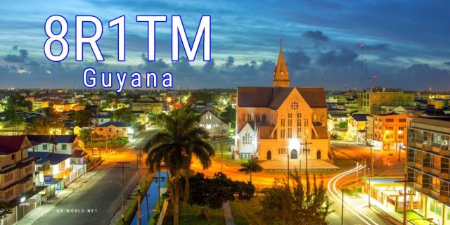 DX: 8R1TM - Guyana