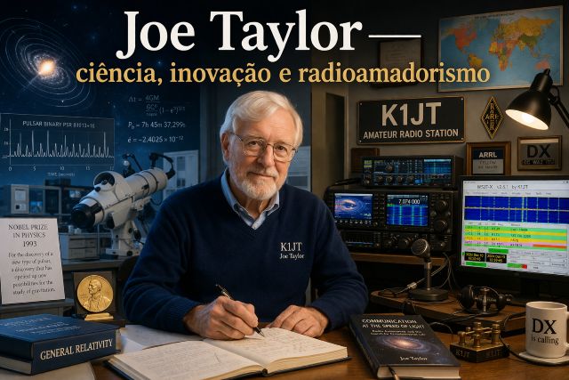 Joe Taylor – Ciência, Inovação e Radioamadorismo