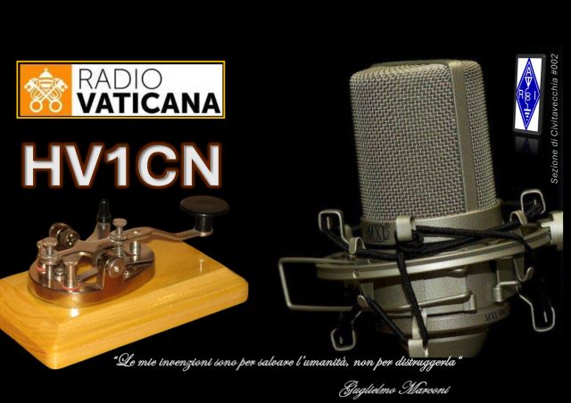 DX: HV1CN - Radio Vaticana