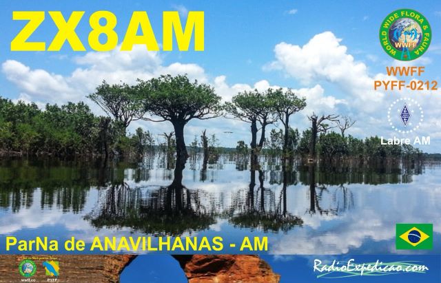 Ativação: ZX8AM - ParNa de ANAVILHANAS - AM