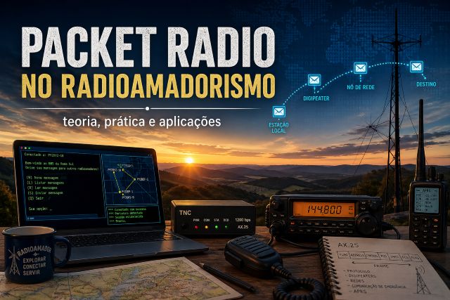 Packet Radio no Radioamadorismo: Teoria, Prática e Aplicações