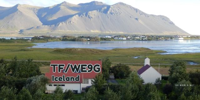 DX: TF/WE9G - Iceland