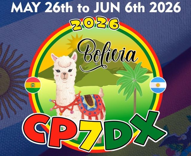 DX: CP7DX - Bolivia
