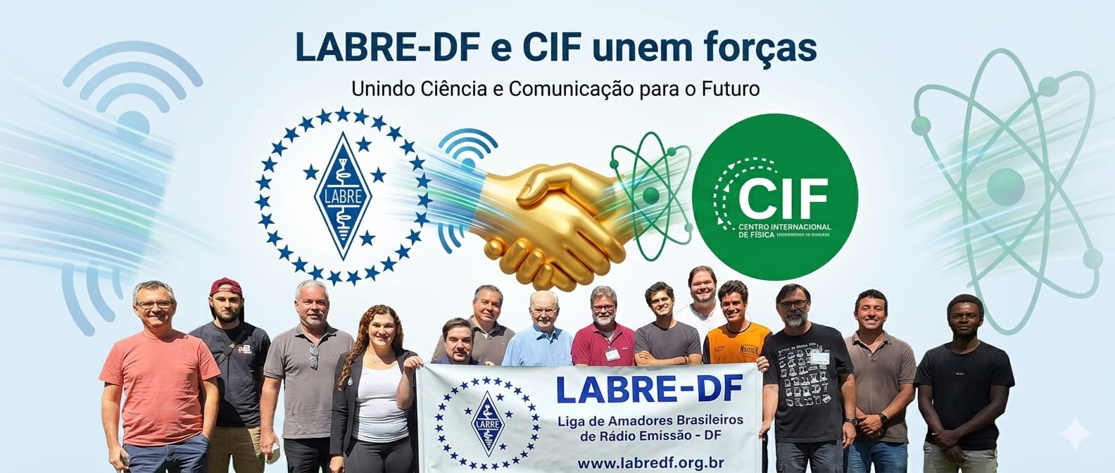 LABRE-DF realiza uma parceria com a Universidade de Brasília (UnB), junto ao Centro Internacional de Física (CIF).