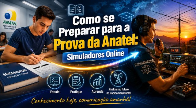 Como se Preparar para a Prova da Anatel: Simuladores Online