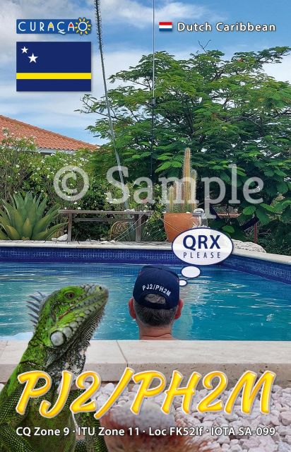 DX: PJ2/PH2M – Curaçao