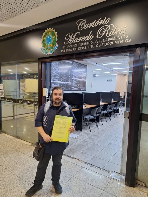 Registro da ata do novo Conselho Estadual da LABRE-DF