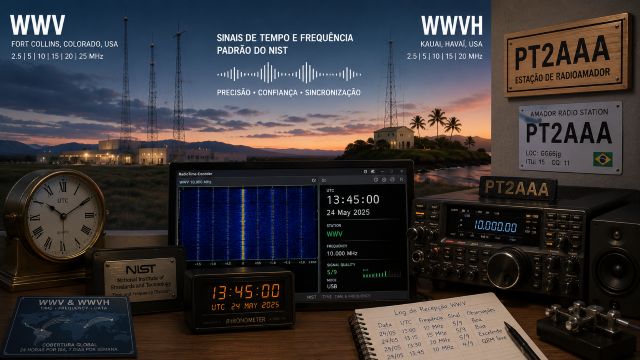 WWV e WWVH: as estações que distribuem o tempo oficial pelo rádio há mais de um século