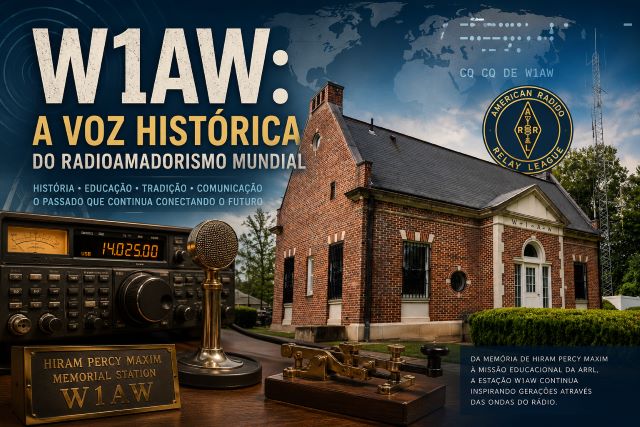 W1AW: A Voz Histórica do Radioamadorismo Mundial