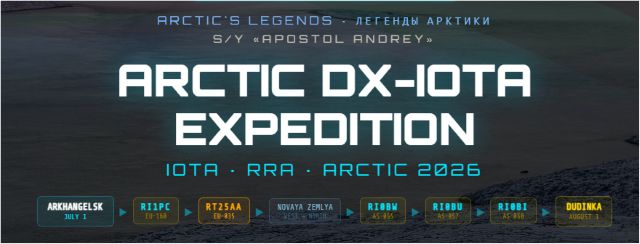 DX: RT25AA - Artic DX-IOTA Expedition
