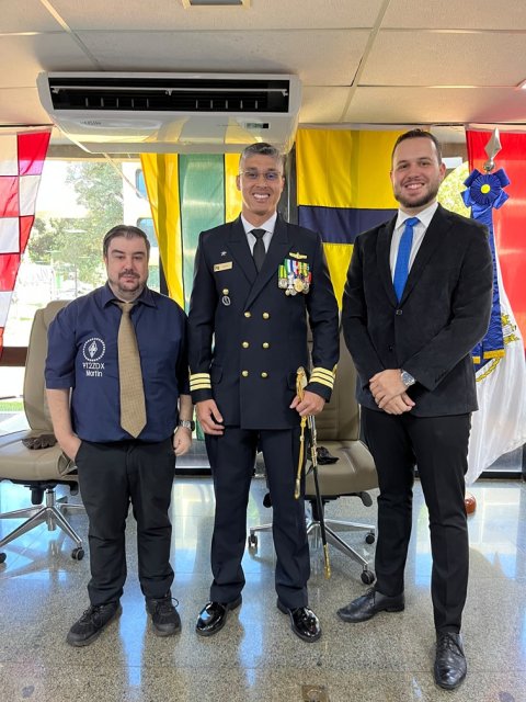 LABRE-DF prestigia cerimônia de transmissão de comando da Estação Rádio da Marinha em Brasília (ERMB)