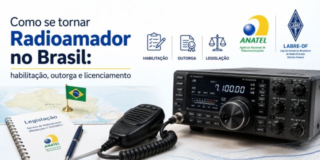 Como se tornar Radioamador no Brasil: Habilitação, Outorga e Licenciamento