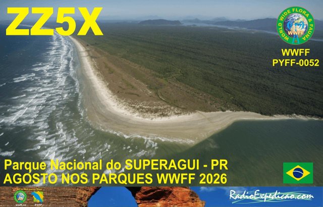 Ativação: ZZ5X - Expedição ao Parque Nacional de Superagui - PR (PYFF-0052)