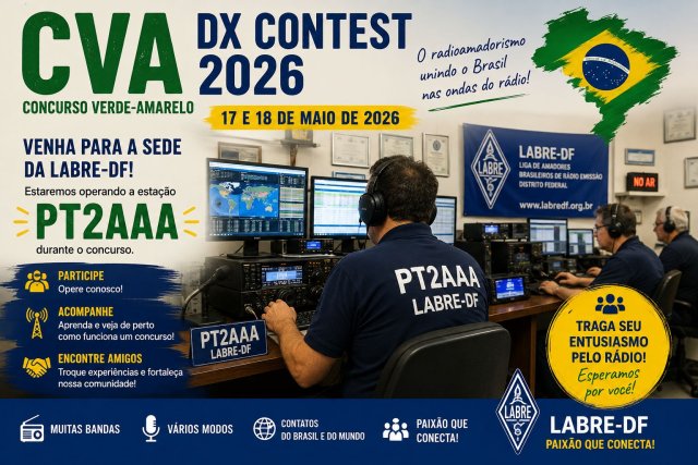 Venha Viver o CVA com a LABRE-DF!