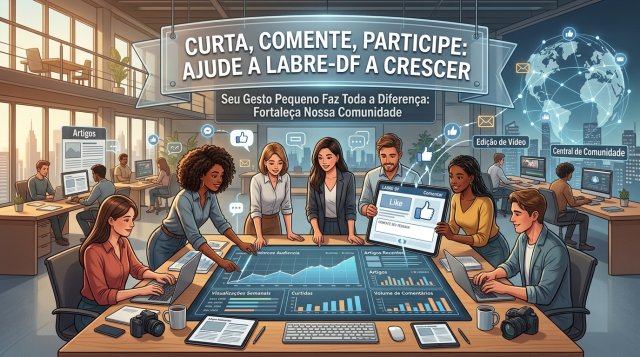 Curta, Comente, Participe: Ajude o Site da LABRE-DF a Crescer