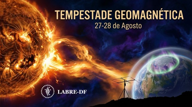 Tempestade Geomagnética Prevista para 27-28/08: o que Esperar no HF